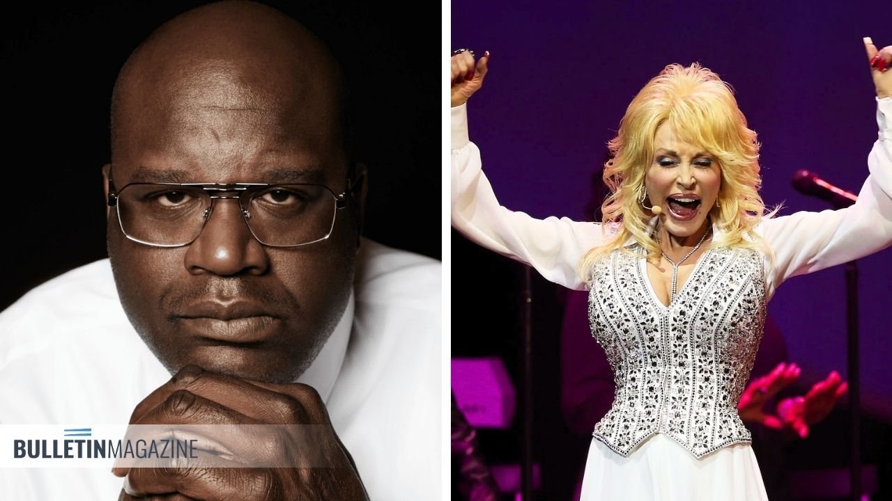 Shaquille O'Neal and Dolly Parton