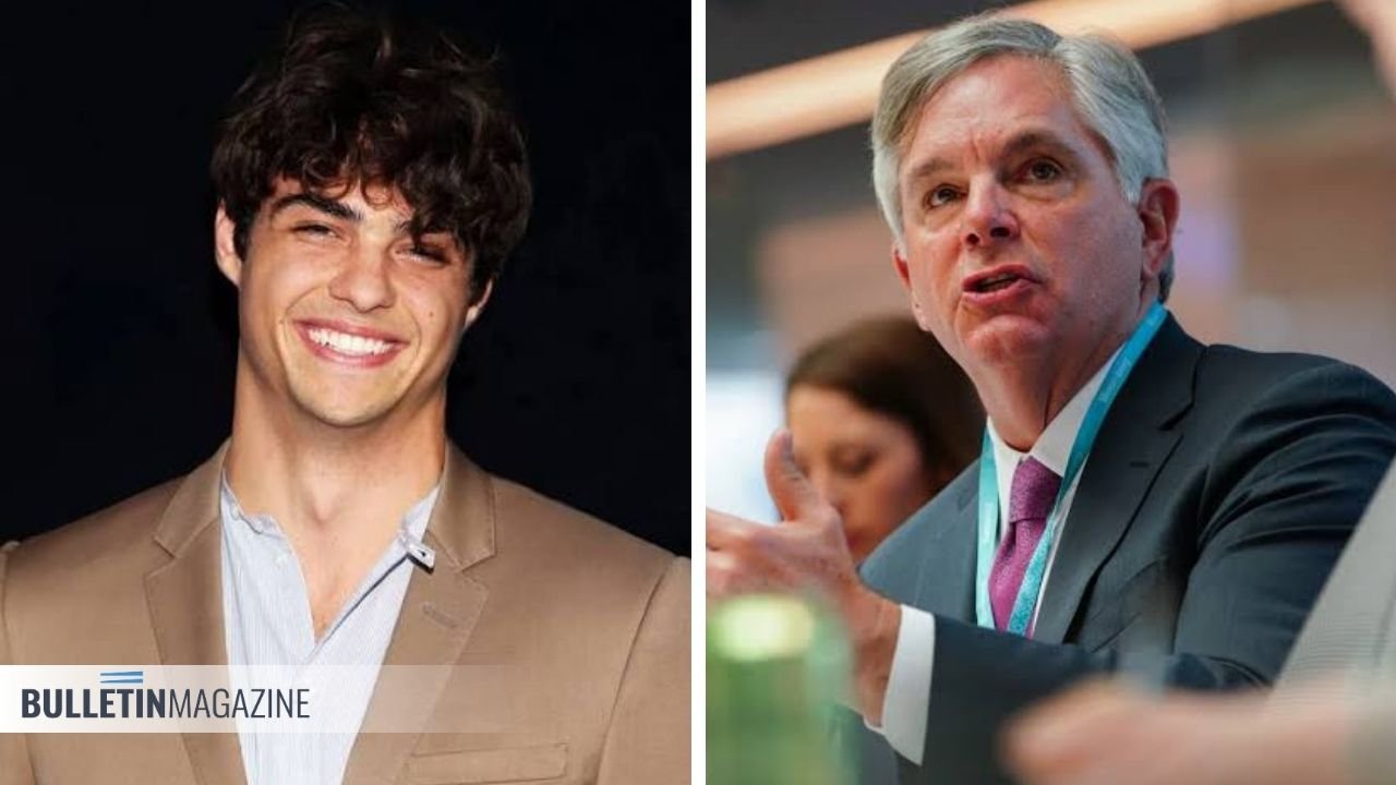 Larry Culp and Noah Centineo