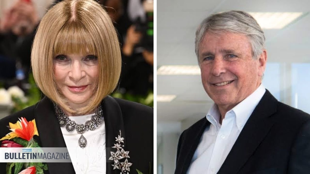 Tom Kennedy and Anna Wintour