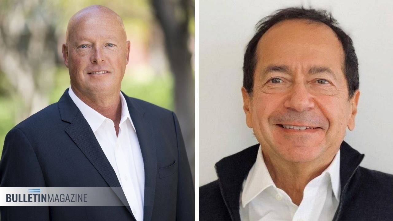 Bob Chapek and John Paulson