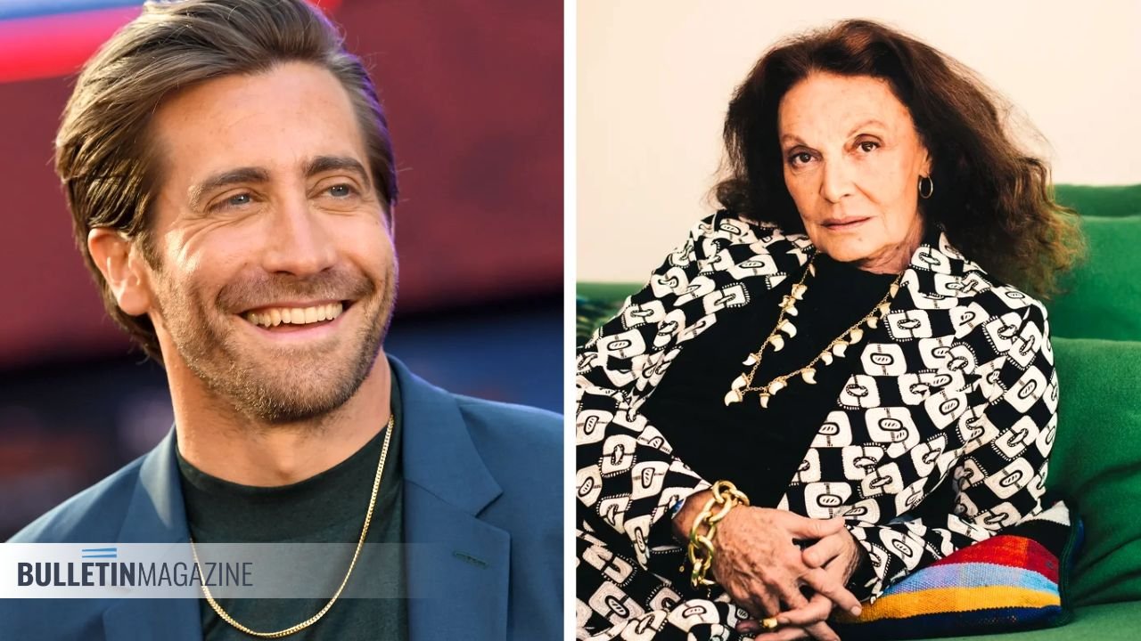 Diane von Furstenberg and Jake Gyllenhaal