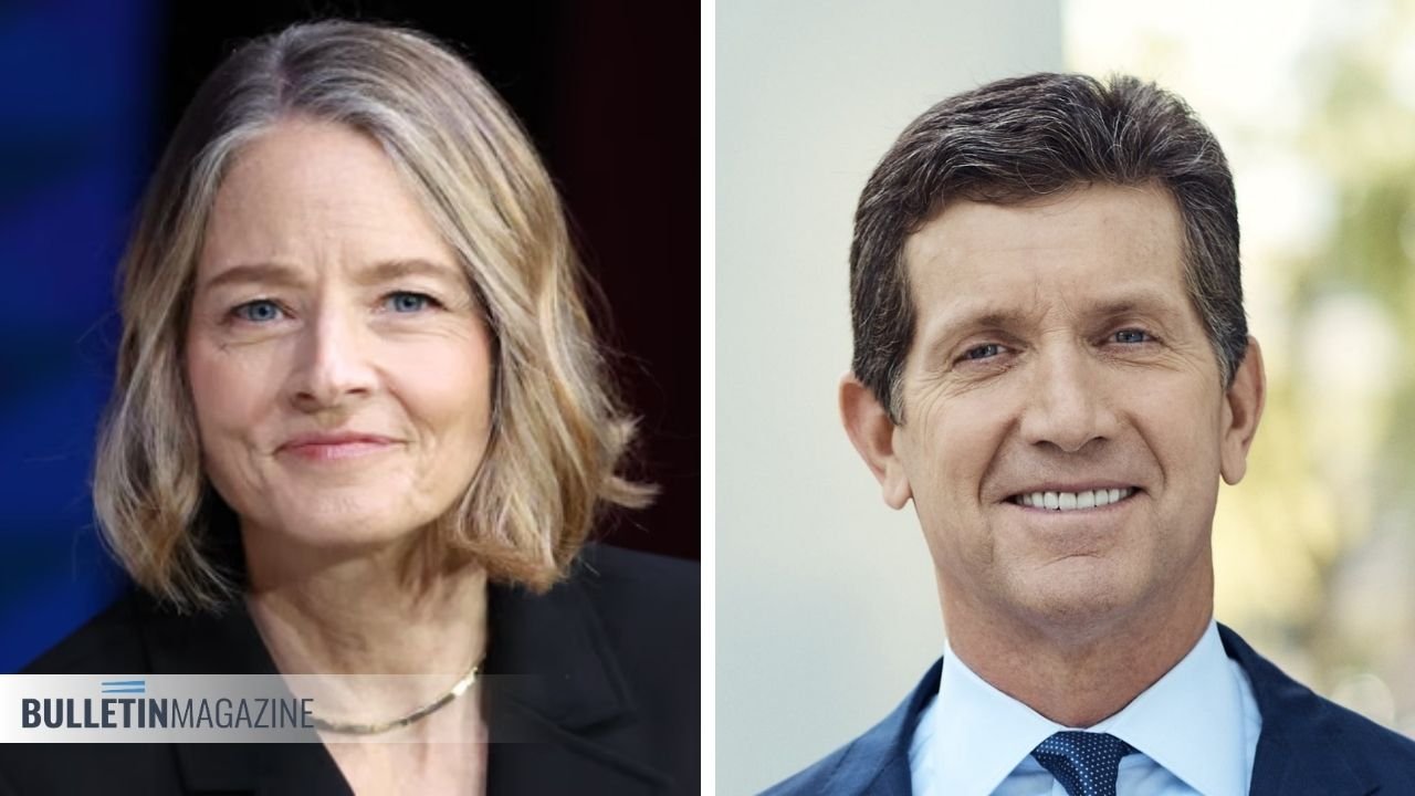 Jodie Foster and Alex Gorsky