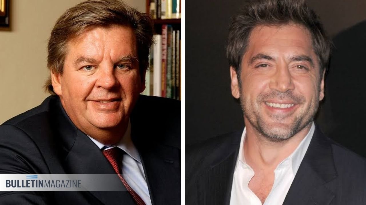 Johann Rupert and Javier Bardem