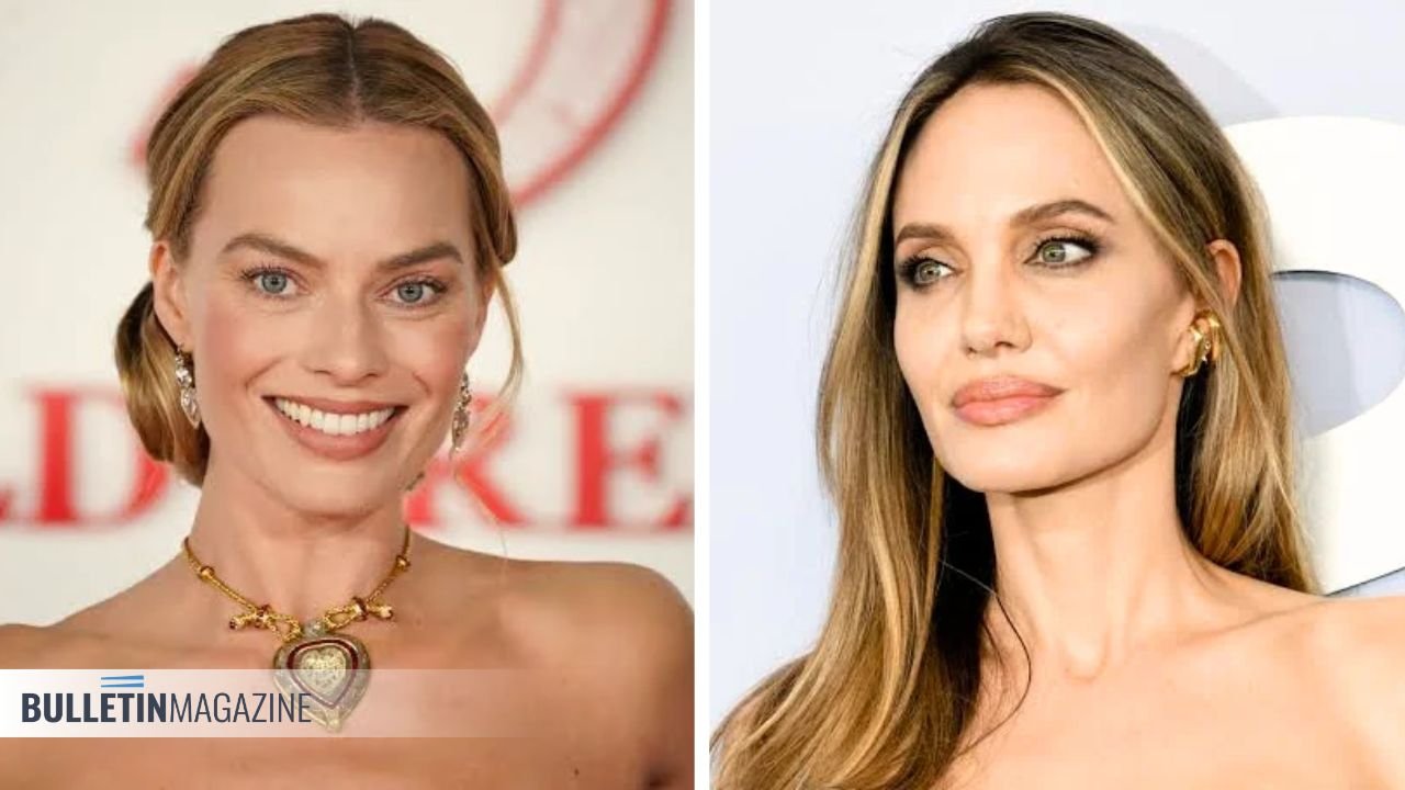 Margot Robbie and Angelina Jolie