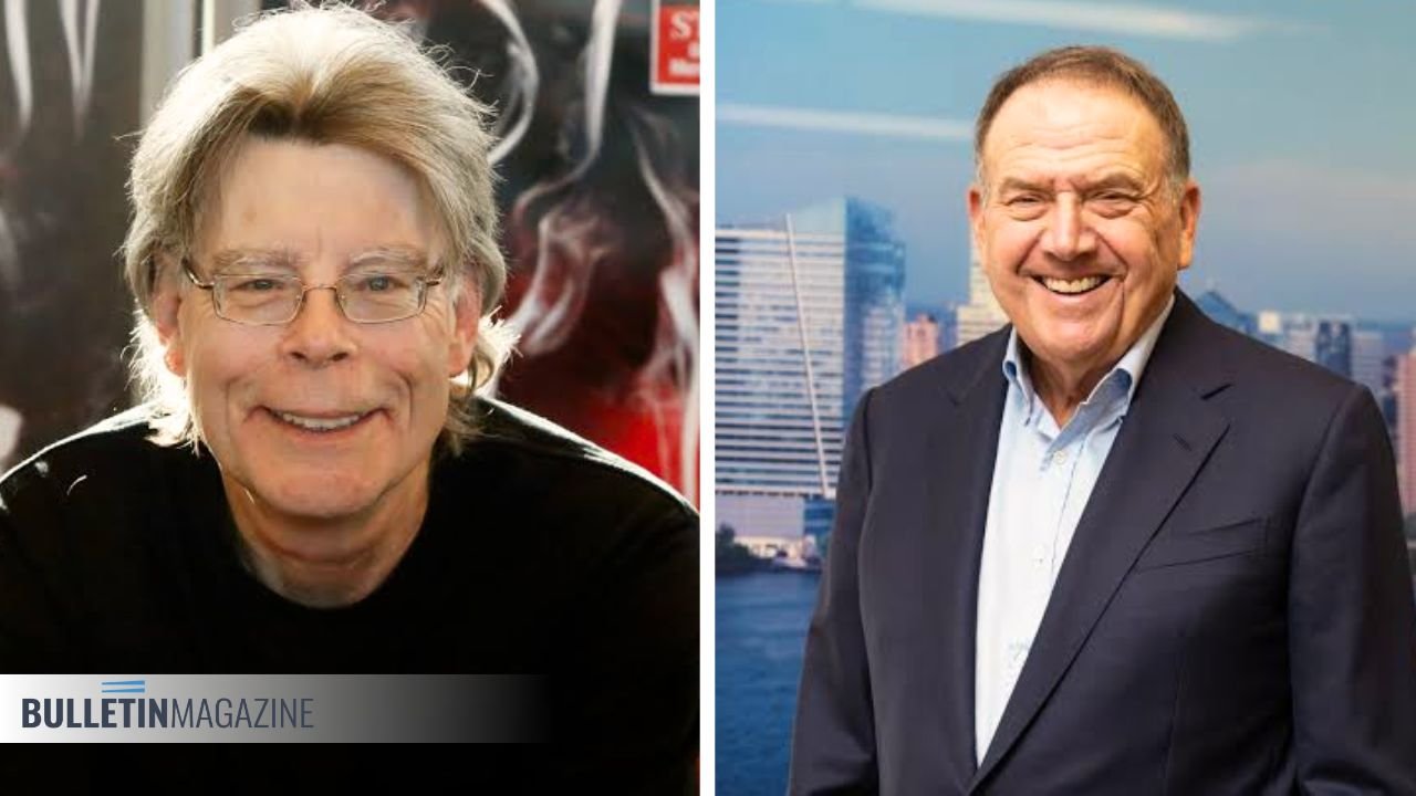 Stephen King and Richard LeFrak