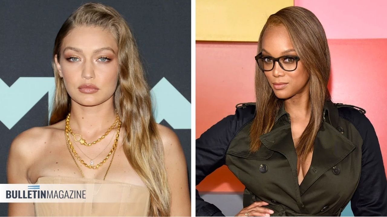 Tyra Banks and Gigi Hadid